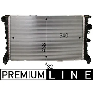 Radiateur, refroidissement moteur MAHLE CR 1772 000P pas cher