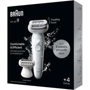 Comparateur de prix : Braun Silk-épil 9 Épilateur pour une épilation facile, peau lisse et s...