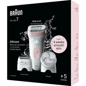 Comparateur de prix : Braun épilateur Silk Epil 7 Wet & Dry