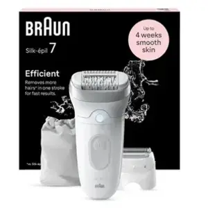 Comparateur de prix : Braun Silk-épil 7 7-041 Gris, Blanc