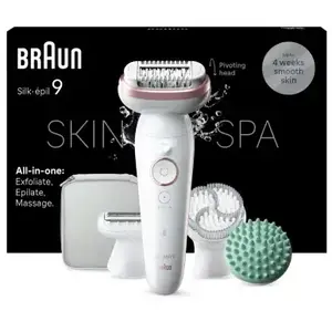 Comparateur de prix : Epilateur électrique BRAUN Silk-epil 9-080 TU