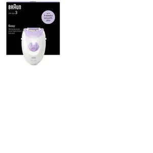 Comparateur de prix : Braun Silk-épil 3 3-000 20 pince(s) Violet, Blanc