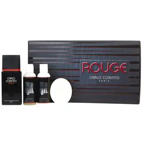 Rouge - Carlo Corinto Coffret Cadeau 100 ml pas cher