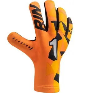 Rinat Meta Tactik GK AS Junior Gants de Gardien de But de Football Orange Unisexe Taille 3