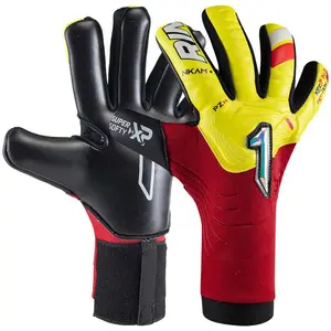 Rinat Gants de Gardien de But de Football NKAM Semi Adulte Rouge Unisexe Taille 9 pas cher