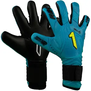 Comparateur de prix : Rinat Gants de gardien de but Aries Nemesis Prime Junior Bleu Taille 4