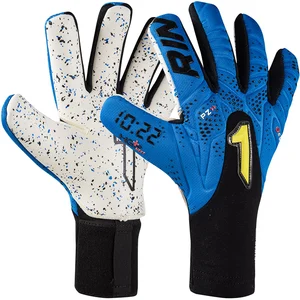 Rinat Gant de Gardien de But Kronos 10:22 Turf Junior Bleu Taille 6 pas cher