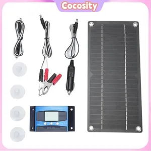 COCOSITY Kit de Panneau Solaire 600W avec Contrôleur de Charge Solaire... pas cher