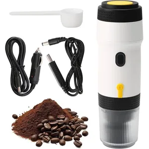 LAMPESECOENERGIE Machine À Café Portable,Cafetière Espresso Portable P...