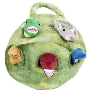 Unipak Peluche dinosaure avec dinosaures - Cinq (5) dinosaures en pelu... pas cher