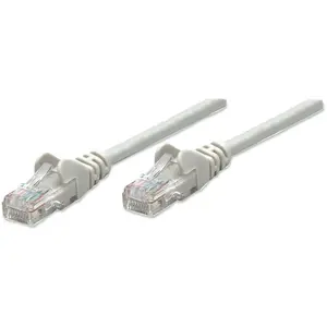 INTELLINET Cordon ethernet 1m RJ45 CAT5 UTP - Gris avec protectionVendu parsenetic