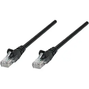 Manhattan Intellinet Network Patch Cable, Cat5e, 1m, Black, CCA, U/UTP...Vendu parsenetic
