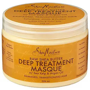 Shea Moisture Raw Shea Butter soins profonds pour cheveux bouclés 326 mlVendu paramazon