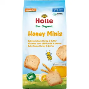 Holle Biscottes Miel Beurre Demeter 100g pas cher