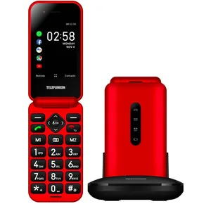Téléphone portable TELEFUNKEN S740 Rouge