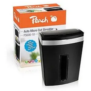 Peach PS600-10 - Destructeur de documents micro coupe