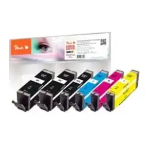Peach PI100-397 cartouche d''encre 6 pièce(s) Compatible Rendement ext...Vendu paramazon