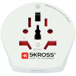 Comparateur de prix : SKROSS - Adaptateur de Voyage - Prises Monde vers France