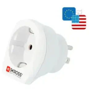 Comparateur de prix : Goobay Skross - 1.500203-E Adaptateur de voyage ca eu to usa C096001