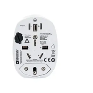 SKROSS World Travel Adapter PRO Adaptateur secteur CA 100-250 V blanc pas cher