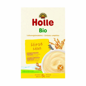 Holle Bouillie Millet Sans Gluten Bio +4m 250g pas cher