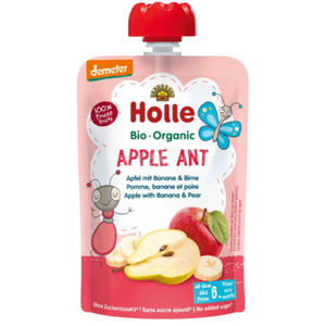 Comparateur de prix : Holle - Gourde pomme banane poire dès 6 mois 100 g - Holle