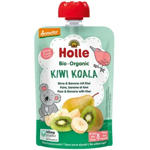 Comparateur de prix : Holle - Gourde poire banane kiwi dès 8 mois 100 g - Holle