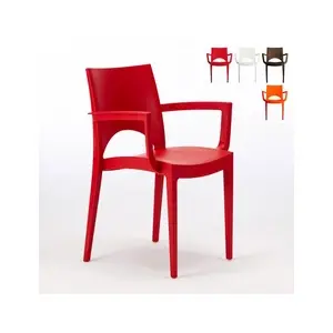 24 Chaises Paris Arm Grand Soleil accoudoirs polypropylène offre stock...Vendu parkaufland