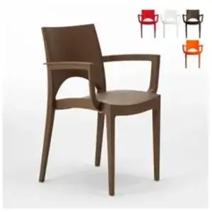 Lot de 24 Chaises Paris Arm Grand Soleil accoudoirs polypropylène offr...Vendu parkaufland