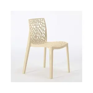 Lot de 22 Chaises Gruvyer Grand Soleil nid d'abeille colorées promo pr...