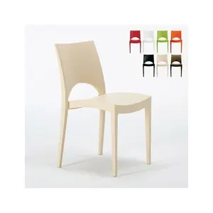 Lot de 24 Chaises Paris Grand Soleil en polypropylène Restaurant bar c...Vendu parkaufland