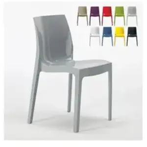 Lot de chaises intérieur - - Lot de 18 Chaises Ice Grand Soleil polypr... pas cher