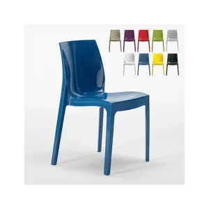 18 Chaises Ice Grand Soleil polypropylène restaurant promo offre stock...Vendu parkaufland