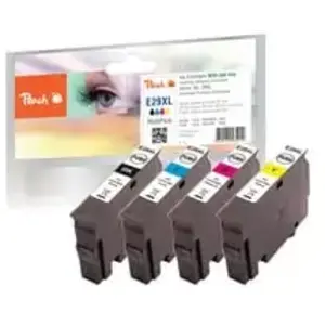 Comparateur de prix : Peach Multi Pack XL - Pack de 4 - noir, jaune, cyan, magenta - compati...
