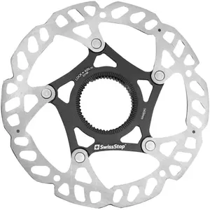 Comparateur de prix : Disque de frein SwissStop Catalyst Pro Centerlock argent- 140mm