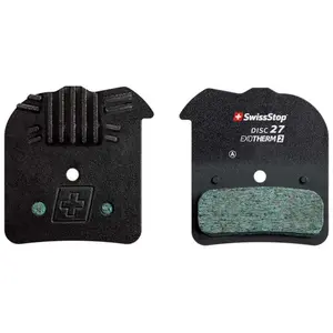 Comparateur de prix : SwissStop Exotherm 2 Plaquettes de Disque Mixte, Noir, Taille Unique
