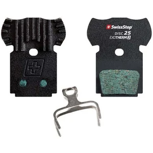 Comparateur de prix : SwissStop Exotherm 2 Plaquettes de Disque Mixte, Noir, Taille Unique