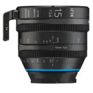 Irix ciné 15mm t/2.6 monture Micro 4/3 objectif vidéo pas cher