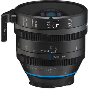 Comparateur de prix : Irix ciné 15mm t/2.6 monture PL objectif vidéo