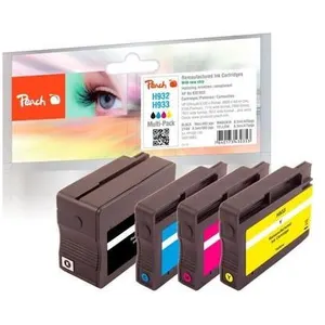 Comparateur de prix : Peach Encre 0F319883 cartouche d'encre Noir, Bleu, Magenta, Jaune Multipack 4 pièce(s)
