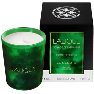 Lalique - Le Cénote - Tulum, Mexique Bougies 190 g unisex pas cher