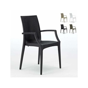 20 chaises de jardin accoudoirs fauteuil pas cher