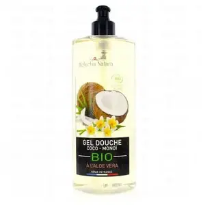 HELVETIA NATURA GEL DOUCHE COCO-MONOÏ BIO A L'ALOE VERA 1LITRE pas cher