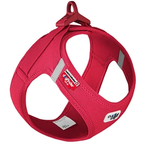 Comparateur de prix : Harnais pour chien - CURLI - Vest Harness Clasp - Air-Mesh - Rouge - XS