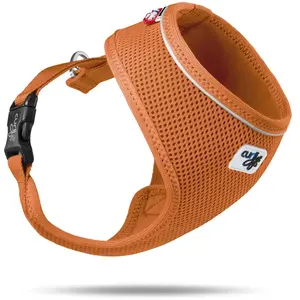 Curli Basic Harness Air-Mesh Orange S pas cher