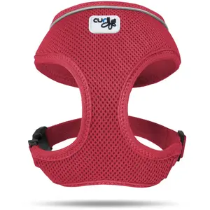 Curli Basic Harness Air-Mesh Red L pas cher
