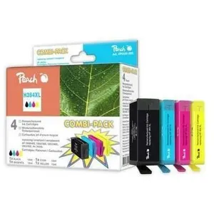 Peach PI300-295 Cartouche d'encre Noir, Bleu, Rose, Jaune pas cher