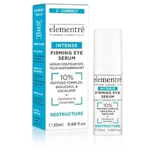 Elementre Sérum pour les yeux 10 % PEPTIDES, BAKUCHIOL, SQUALANE 20 ml pas cher