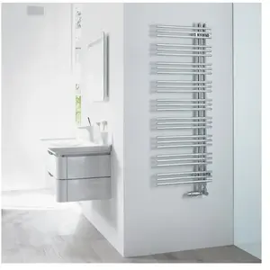 Zehnder Yucca Asym Sèche-serviettes, fonctionnement mixte ou à eau cha...