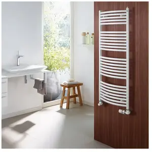 Zehnder Zeno Bow Sèche-serviettes, fonctionnement mixte ou à eau chaud...